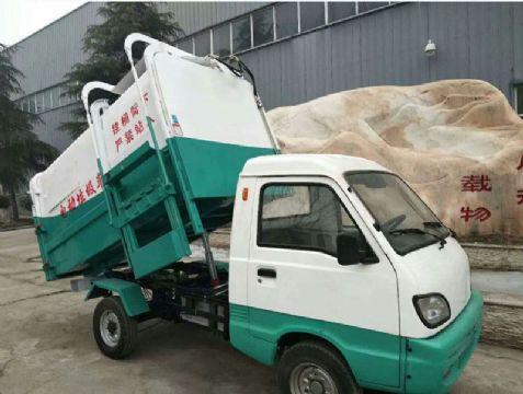 點擊查看詳細信息<br>標題：自卸式電動四輪垃圾車 閱讀次數：2251