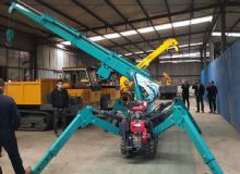 點擊查看詳細信息<br>標題：3噸履帶式蜘蛛吊 閱讀次數：4021